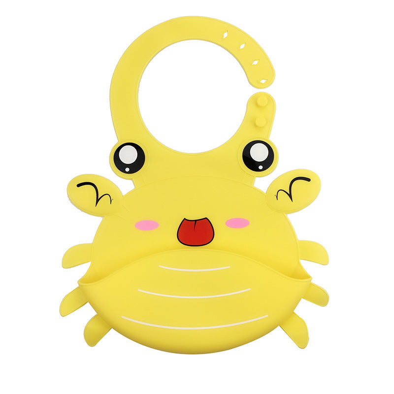 Silicone Adjustable Feeding Bib (BPA Free)