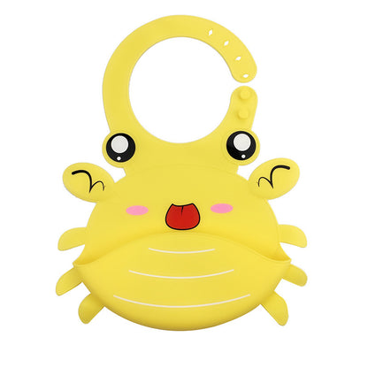 Silicone Adjustable Feeding Bib (BPA Free)