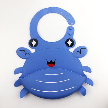Silicone Adjustable Feeding Bib (BPA Free)