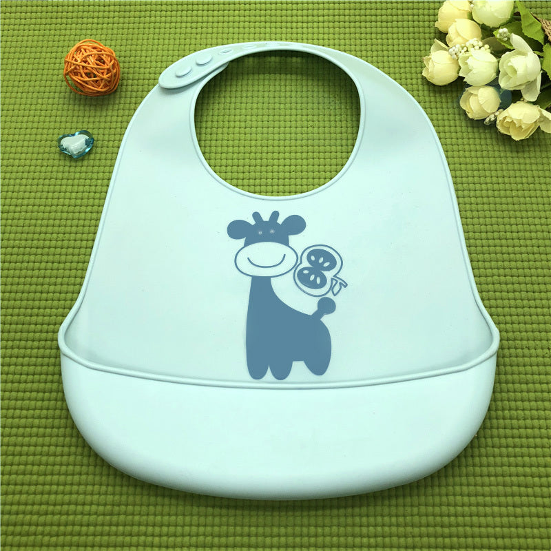Silicone Adjustable Feeding Bib (BPA Free)