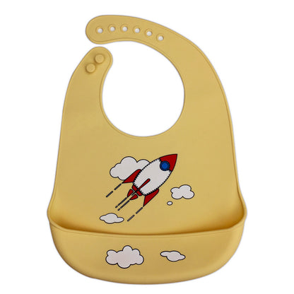 Silicone Adjustable Feeding Bib (BPA Free)