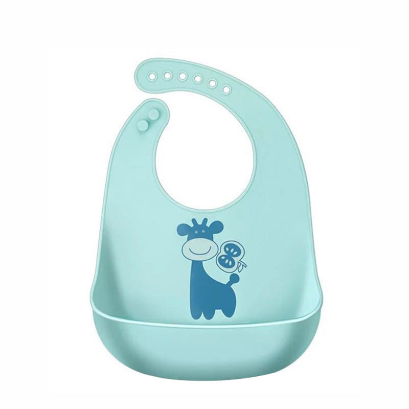 Silicone Adjustable Feeding Bib (BPA Free)