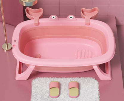 Lightweight & Foldable Baby Bathing Tub (67x44x20cm)