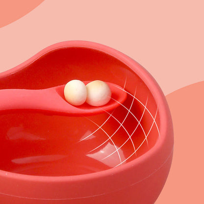 Baby Silicone Suction Bowl with Spoon & Pipe (BPA Free)