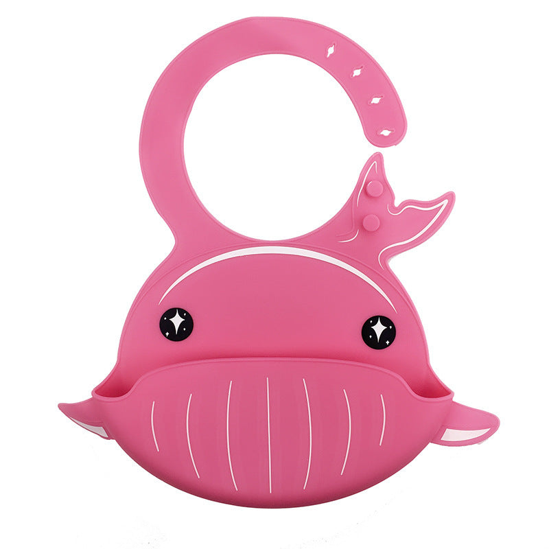 Silicone Adjustable Feeding Bib (BPA Free)
