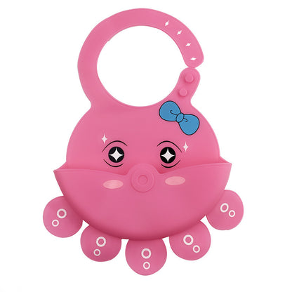 Silicone Adjustable Feeding Bib (BPA Free)
