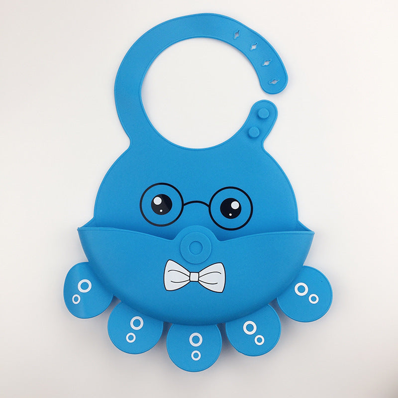 Silicone Adjustable Feeding Bib (BPA Free)