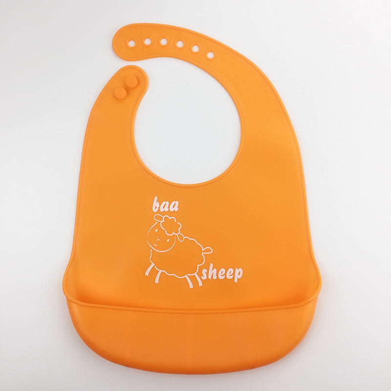 Silicone Adjustable Feeding Bib (BPA Free)