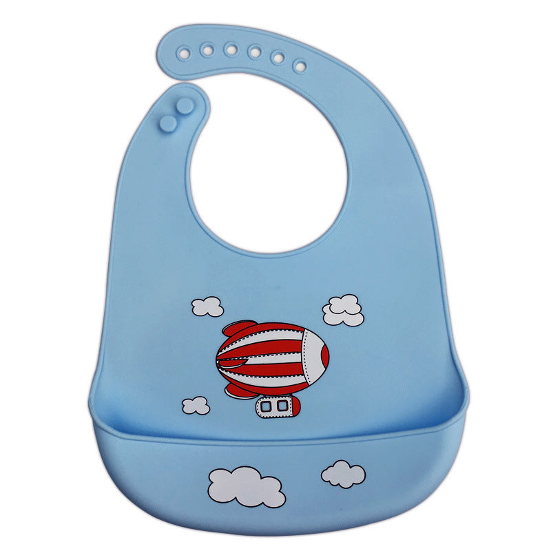 Silicone Adjustable Feeding Bib (BPA Free)