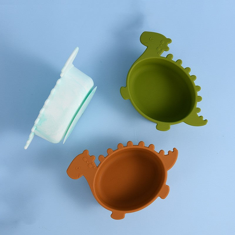 Children’s Anti-Fall Silicone Suction Bowl (BPA Free) Feeding Bowl