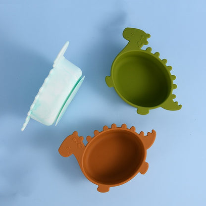 Children’s Anti-Fall Silicone Suction Bowl (BPA Free) Feeding Bowl