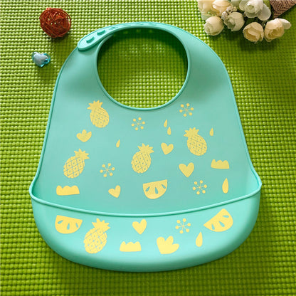 Silicone Adjustable Feeding Bib (BPA Free)