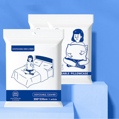 Disposable Non-woven Bedsheet & Pillowcase