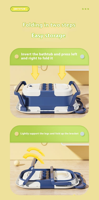 Bathing Tub (Temperature Sensor + Bath Cushion) (0–6 Months)