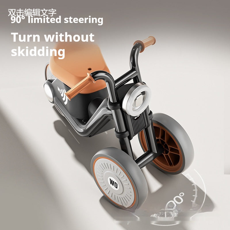 Toddlers Sliding Balance Bike with 3 wheels