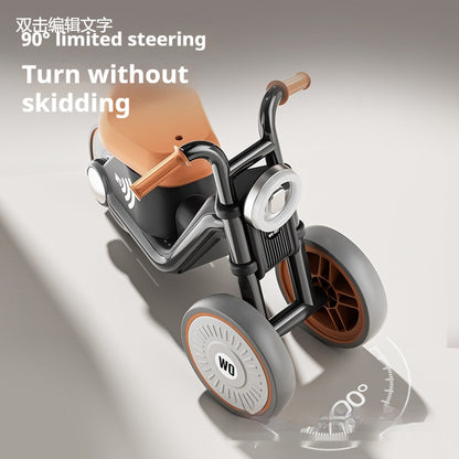 Toddlers Sliding Balance Bike with 3 wheels