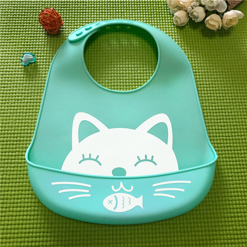 Silicone Adjustable Feeding Bib (BPA Free)