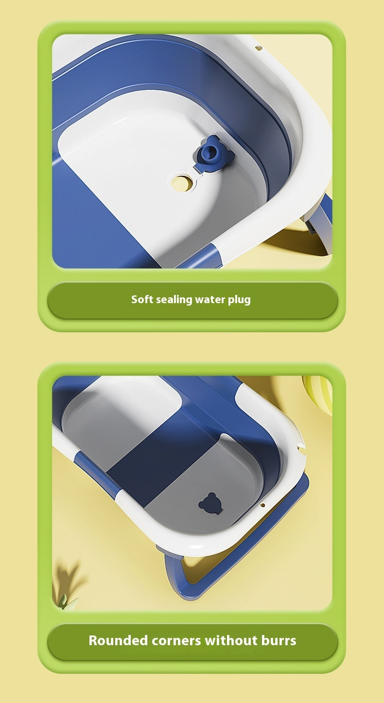 Bathing Tub (Temperature Sensor + Bath Cushion) (0–6 Months)