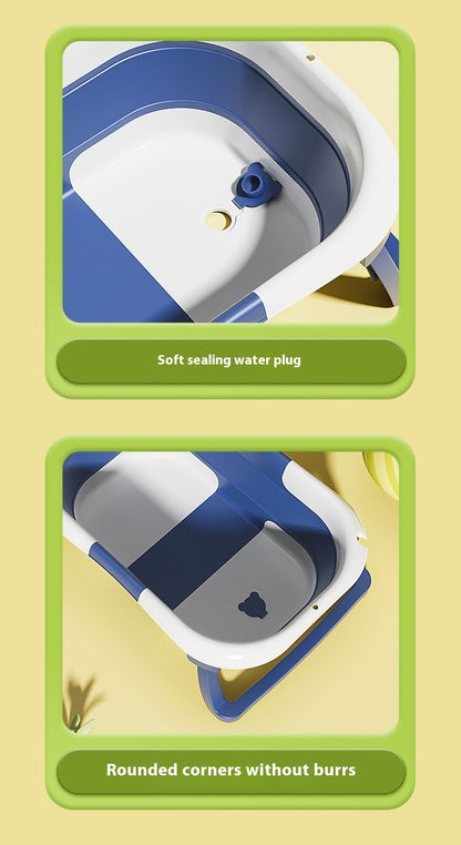 Bathing Tub (Temperature Sensor + Bath Cushion) (0–6 Months)