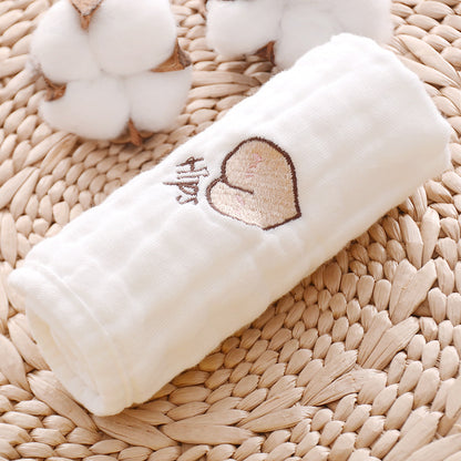 Cotton Napkin – 30×30cm (Feeding & Bathing, Set of 3)