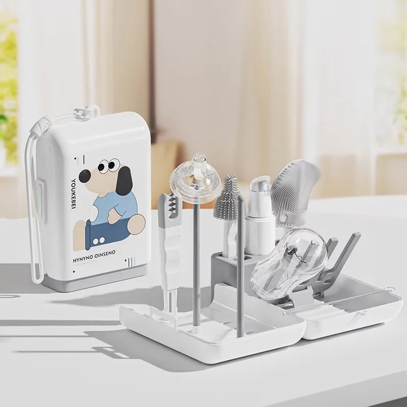 Portable Bottle Mini Brushes Box