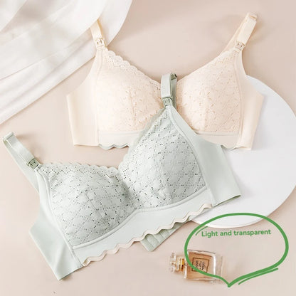 Wireless Breastfeeding Nursing Bra
