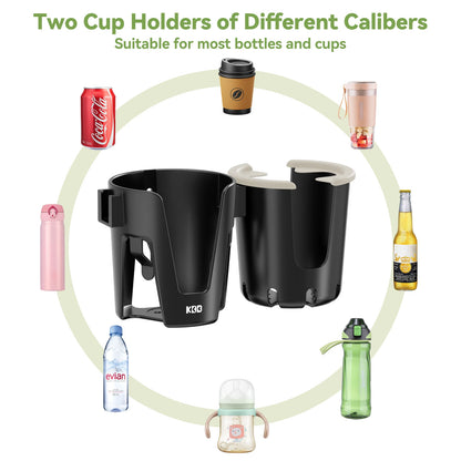 Universal Phone and Cup Holder for Stroller