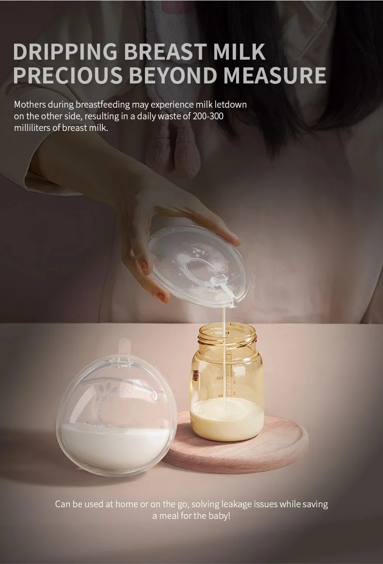 Wearable Silicone Breast Milk Collector
