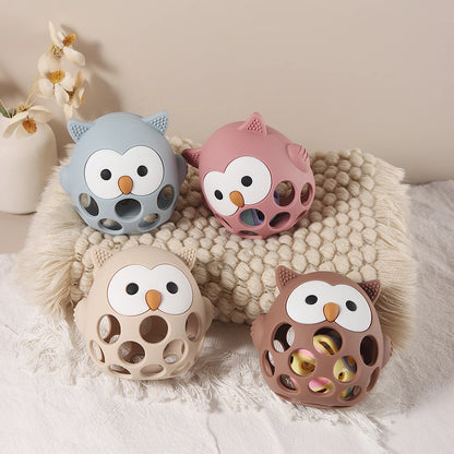 Owl Silicone Teether