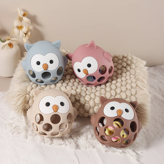 Owl Silicone Teether
