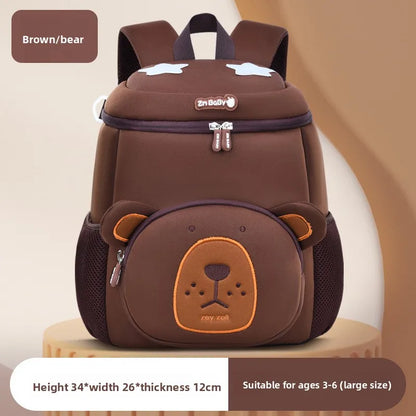 Lightweight Cartoon Backpack for Preschool Kids