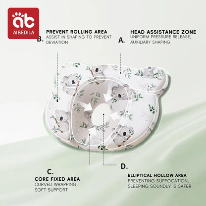 Newborn Head Shaping Bear Ears Pillows