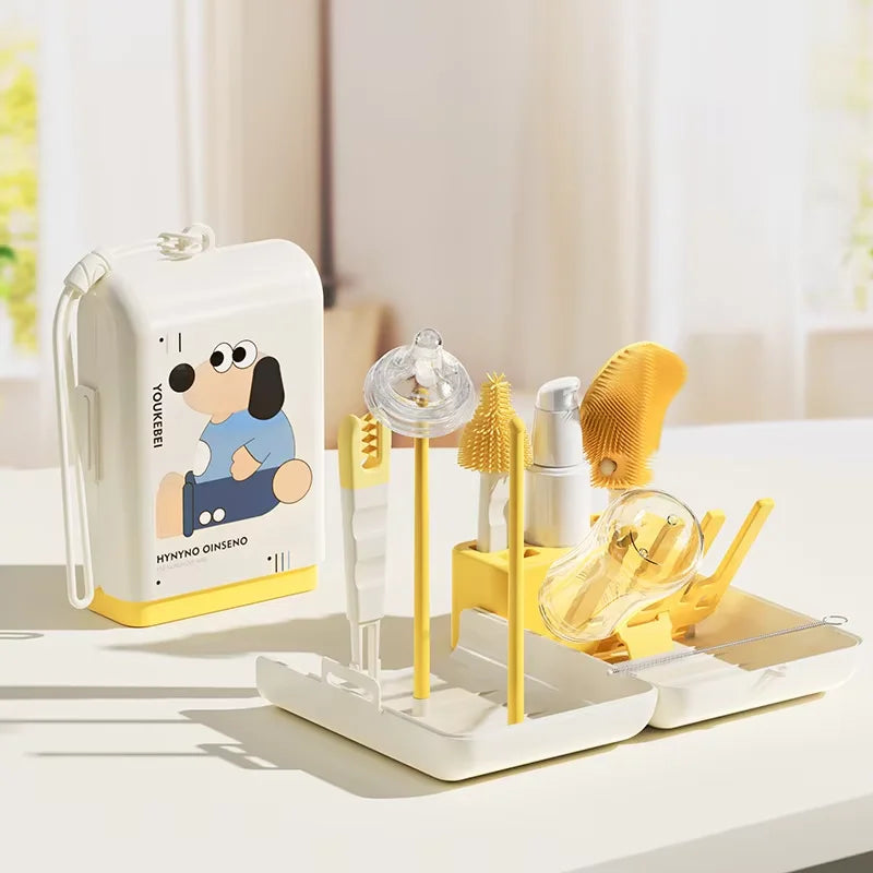 Portable Bottle Mini Brushes Box