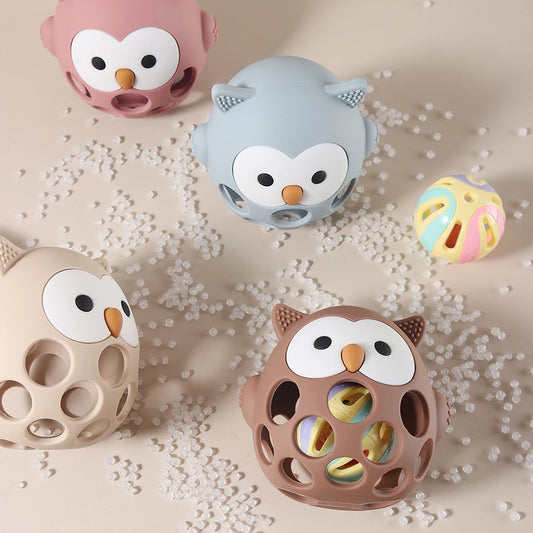 Owl Silicone Teether