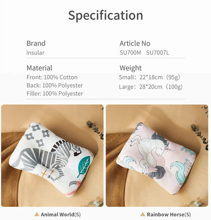 Head Shaping Flat Pillow Newborn to 12 Months