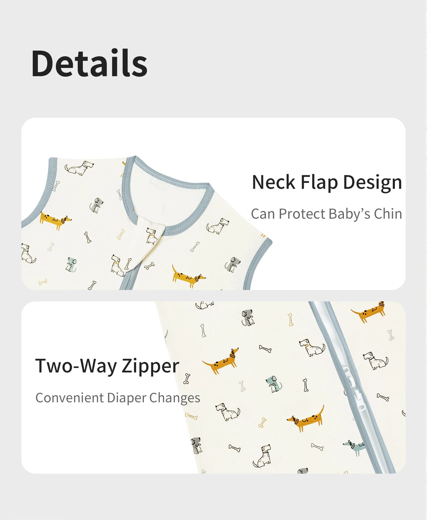 Sleeveless SleepSack Newborn to 18 Months Swaddle