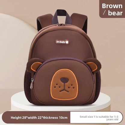 Lightweight Cartoon Backpack for Preschool Kids