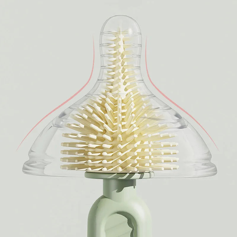 Silicone Bottle Brush Set with Storage Box