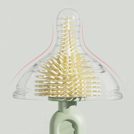 Silicone Bottle Brush Set with Storage Box