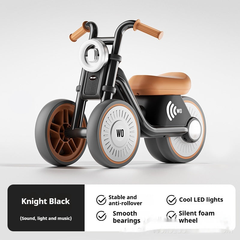 Toddlers Sliding Balance Bike with 3 wheels