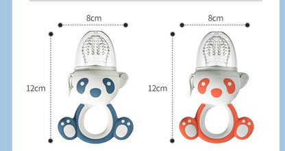 Baby Silicone Teething Feeder – Fruit & Snack Supplement Pacifier Stick